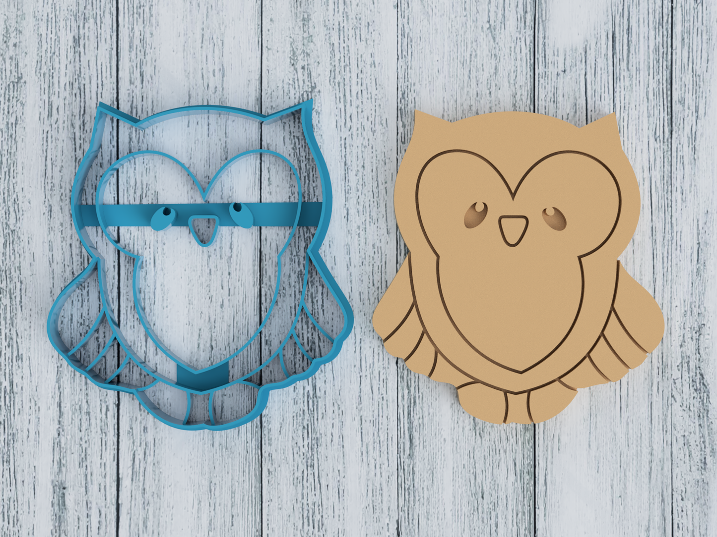 Baby Owl Woodland Creature - Cookie Cutter / Sugar Cookie / Fondant / Clay (1475)