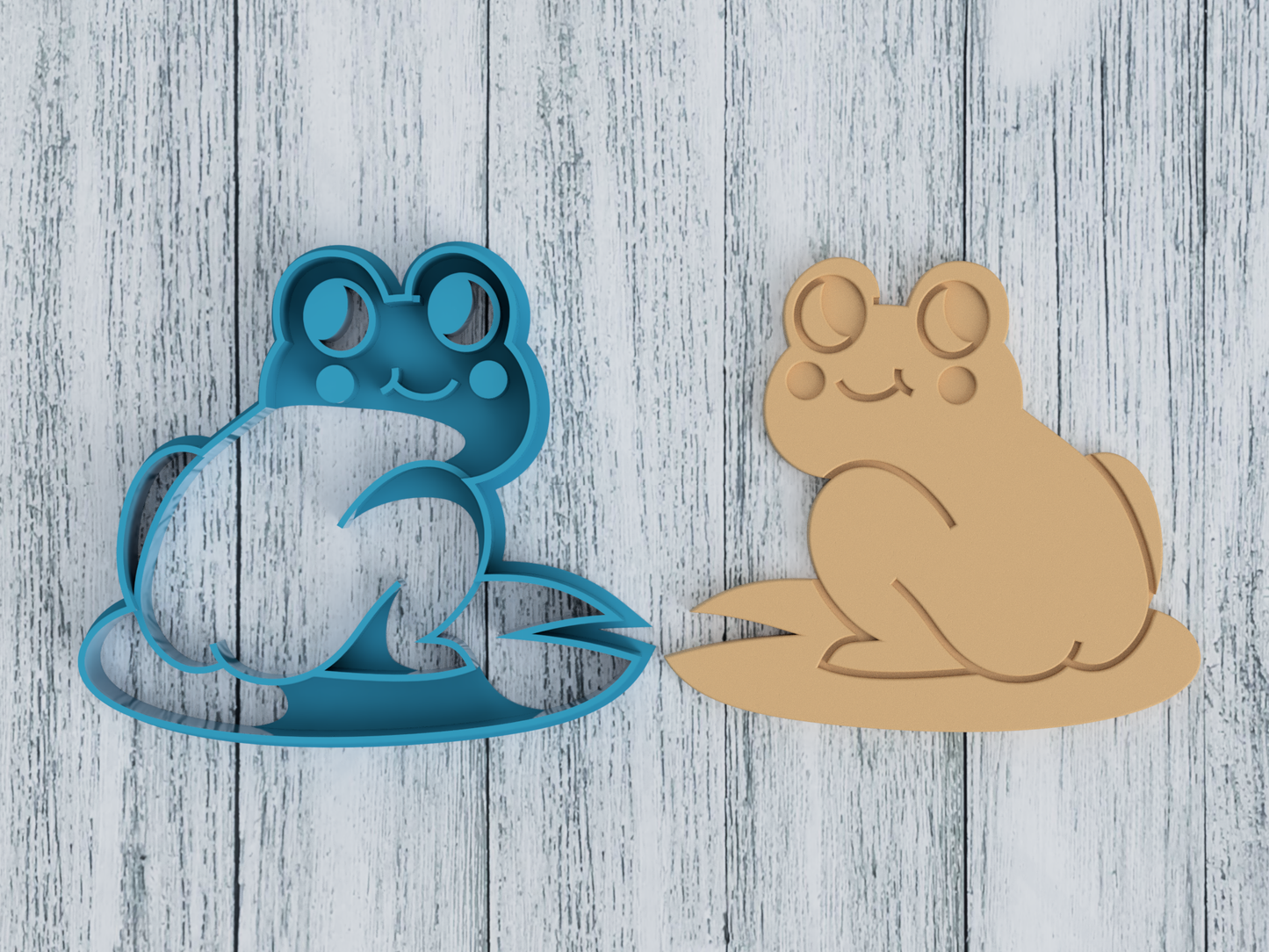 Frog Butt - Cookie Cutter / Sugar Cookie / Fondant / Clay (0167)