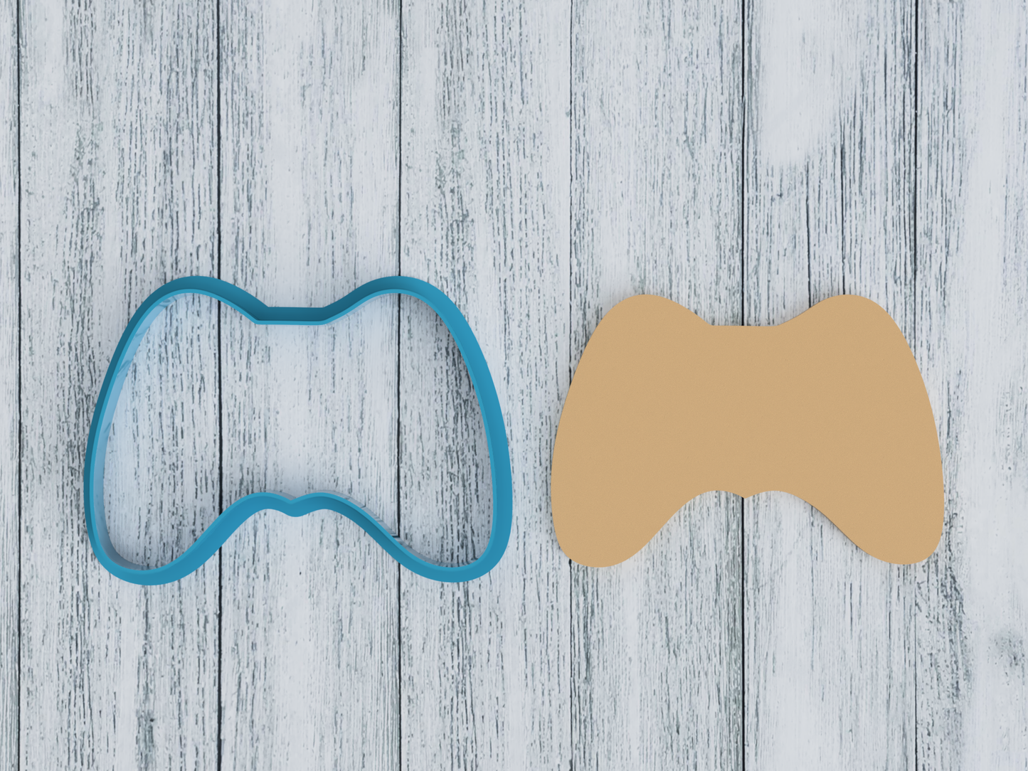 Gaming Controller - Cookie Cutter / Sugar Cookie / Fondant / Clay (1149)