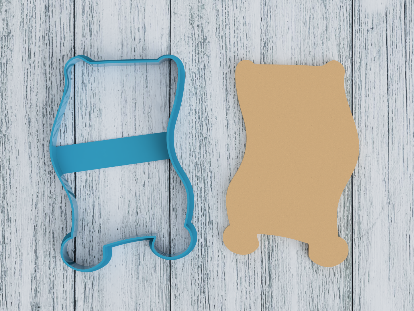 Magic Carpet - Rug - Cookie Cutter / Sugar Cookie / Fondant / Clay (1366)