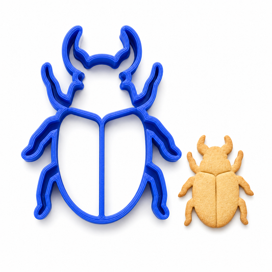 Beetle  -Cookie Cutter / Sugar Cookie / Fondant / Clay (0214)