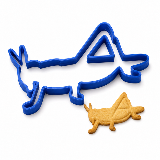 Grasshopper -Cookie Cutter / Sugar Cookie / Fondant / Clay (0215)