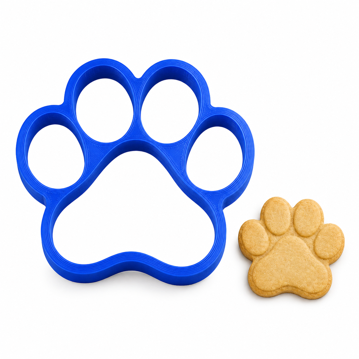 Dog Paw -Cookie Cutter / Sugar Cookie / Fondant / Clay (0208)