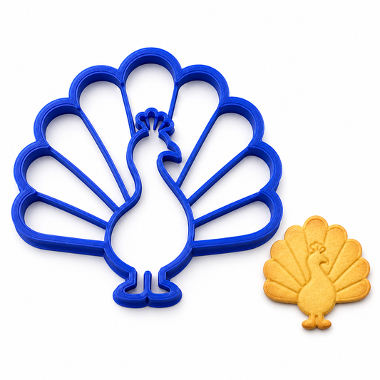 Peacock -Cookie Cutter / Sugar Cookie / Fondant / Clay (0224)