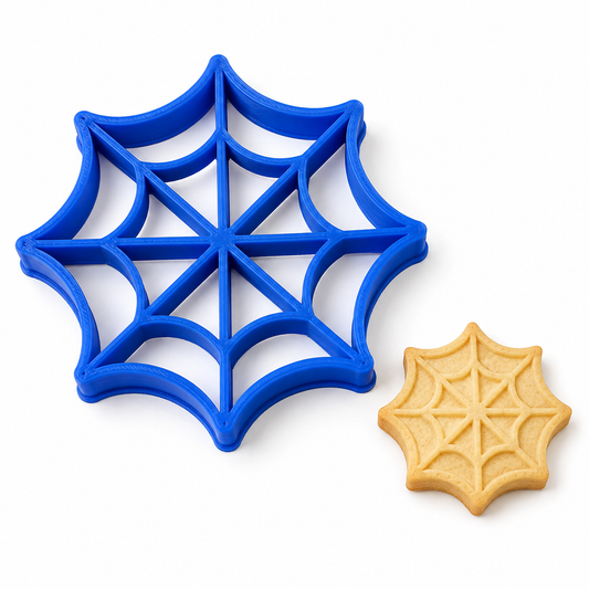 Spider Web-Cookie Cutter / Sugar Cookie / Fondant / Clay (0234)