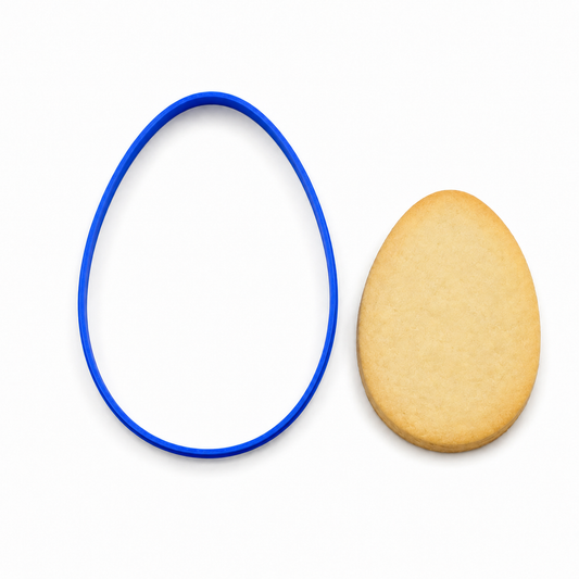 Easter Egg -Cookie Cutter / Sugar Cookie / Fondant / Clay (0245)