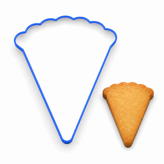 Thanks Giving Pie Slice-Cookie Cutter / Sugar Cookie / Fondant / Clay (0240)