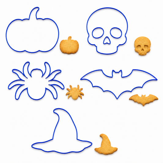 Halloween Party Collection-Cookie Cutter / Sugar Cookie / Fondant / Clay (0238)