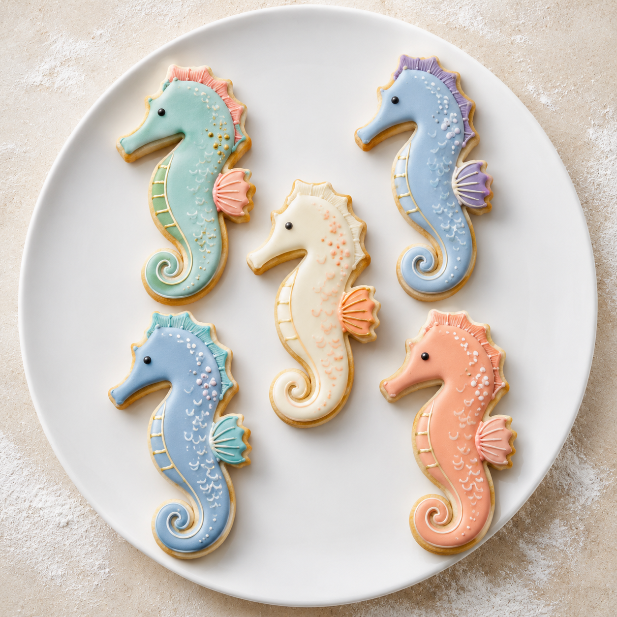 Sea Horse - Cookie Cutter / Sugar Cookie / Fondant / Clay (0172)