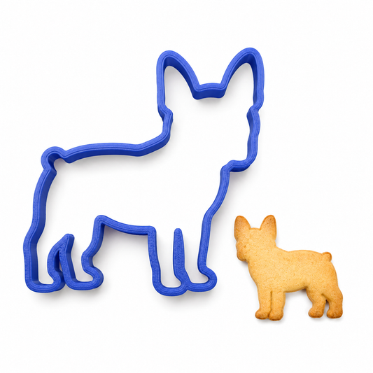 French Bulldog - Cookie Cutter / Sugar Cookie / Fondant / Clay (0206)