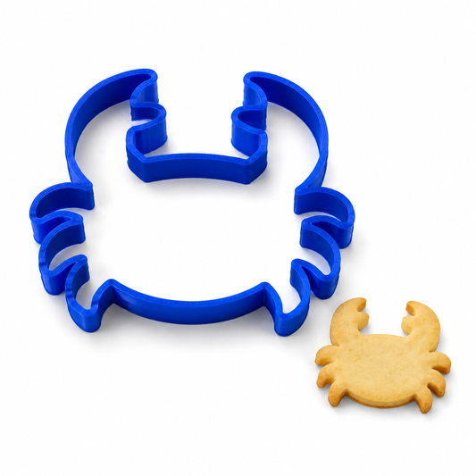 Crab - Cookie Cutter / Sugar Cookie / Fondant / Clay (0171)