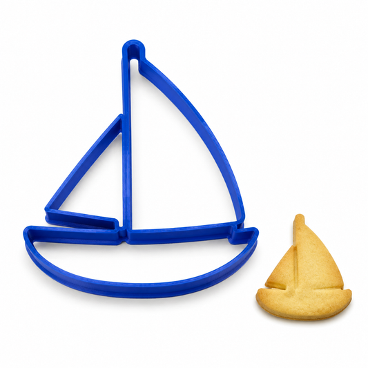 Sailboat Cutter - Cookie Cutter / Sugar Cookie / Fondant / Clay (0176)