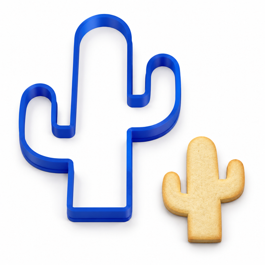 Cactus - Cookie Cutter / Sugar Cookie / Fondant / Clay (0186)