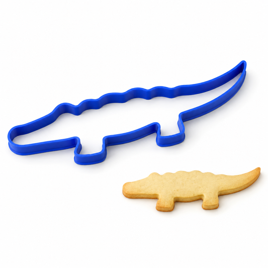 Crocodile  - Cookie Cutter / Sugar Cookie / Fondant / Clay (0185)
