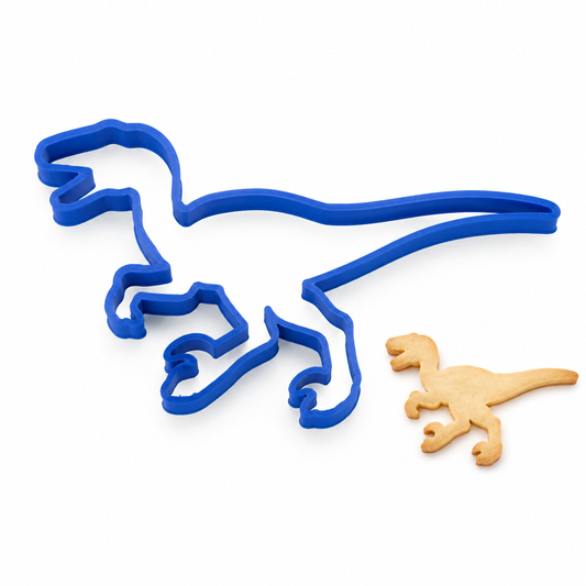 Velociraptor- Cookie Cutter / Sugar Cookie / Fondant / Clay (0194)