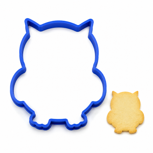 Owl Cutter - Cookie Cutter / Sugar Cookie / Fondant / Clay (0165)