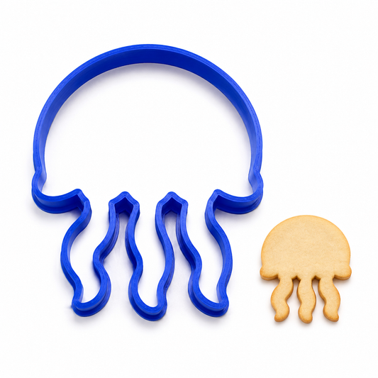Jellyfish- Cookie Cutter / Sugar Cookie / Fondant / Clay (0175)