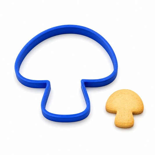 Mushroom Cutter - Cookie Cutter / Sugar Cookie / Fondant / Clay (0160)