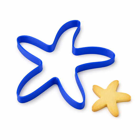 Star Fish - Cookie Cutter / Sugar Cookie / Fondant / Clay (0170)