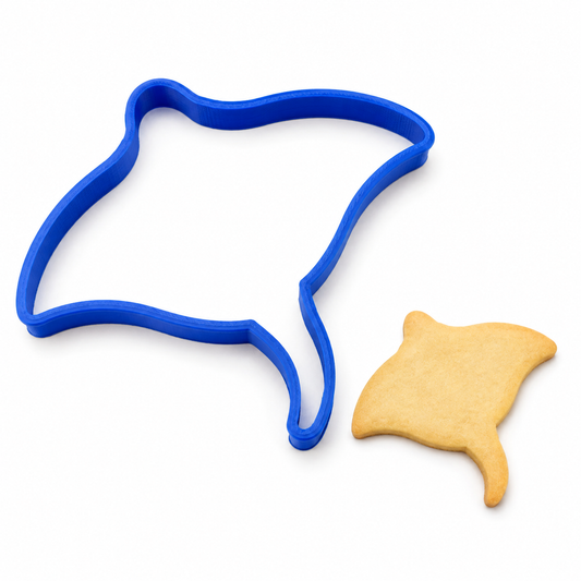 Stingray - Cookie Cutter / Sugar Cookie / Fondant / Clay (0177)