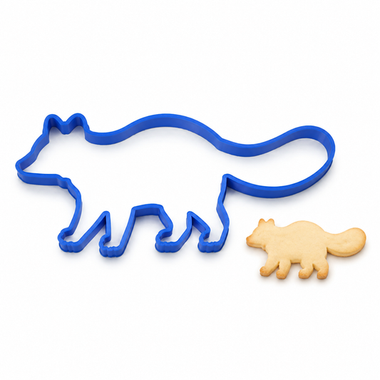 Raccoon- Cookie Cutter / Sugar Cookie / Fondant / Clay (0198)
