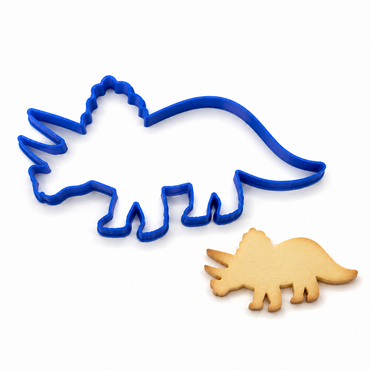 Triceratops - Cookie Cutter / Sugar Cookie / Fondant / Clay (0190)
