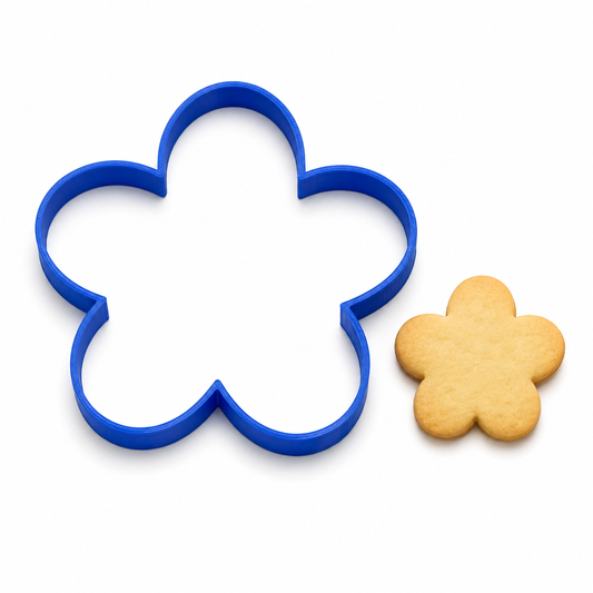 Flower -Cookie Cutter / Sugar Cookie / Fondant / Clay (0219)