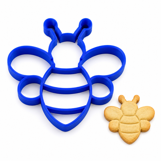 Honeybee-Cookie Cutter / Sugar Cookie / Fondant / Clay (0210)