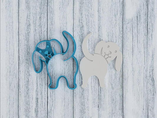 Dashund Butt Cookie Cutter - Fondant - Sugar Cookies - Clay (0116)