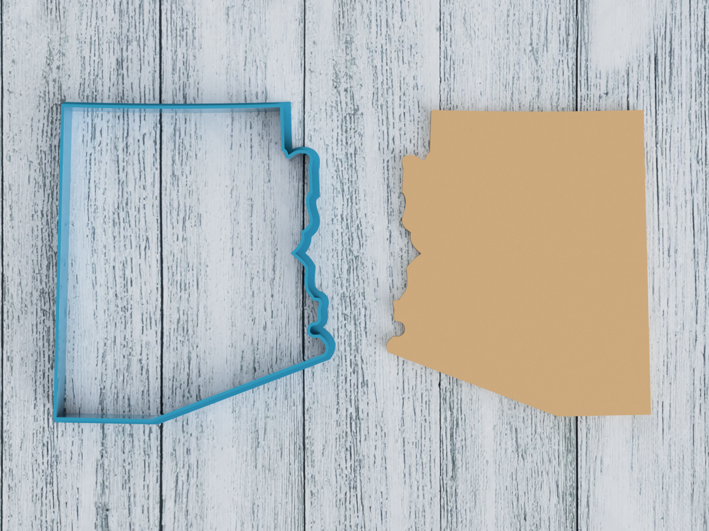 Arizona Outline - Cookie Cutter / Sugar Cookie / Fondant / Clay (1098)