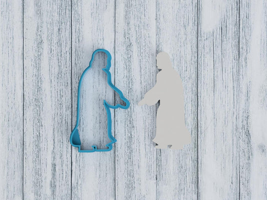 Christmas Nativity Joseph of Cookie Cutter / Sugar Cookie / Fondant / Clay (1144)