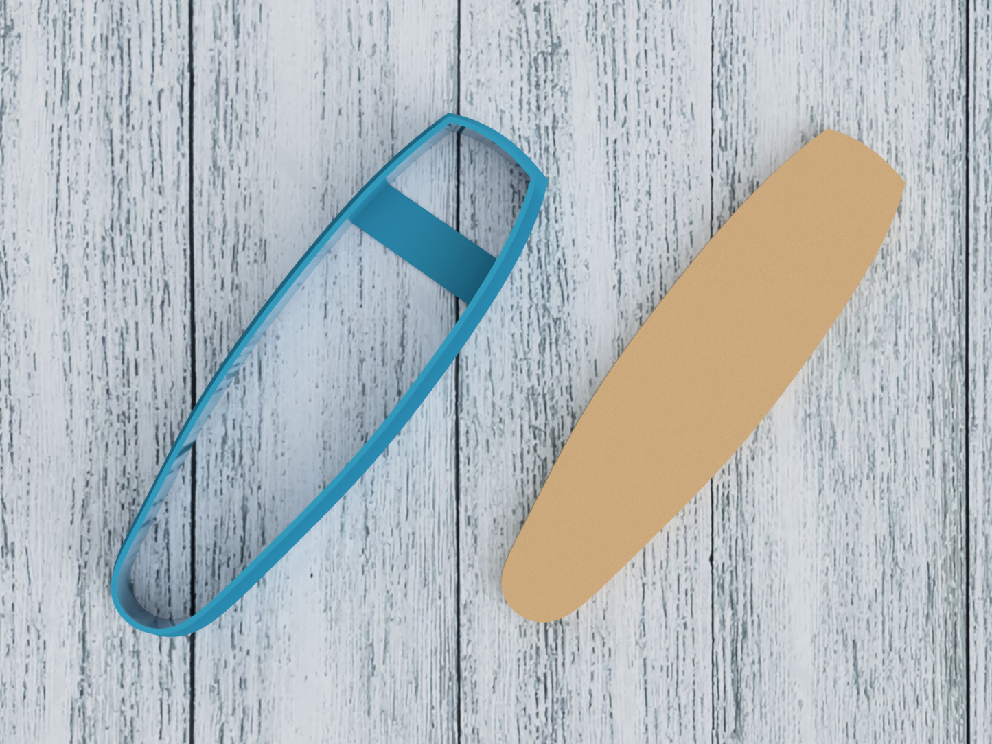 Cigar - Cookie Cutter / Sugar Cookie / Fondant / Clay (1086)