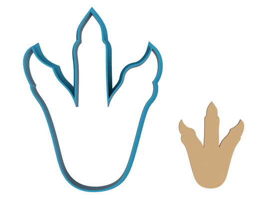Dinosaur Footprint - Cookie Cutter / Sugar Cookie / Fondant / Clay (1117)