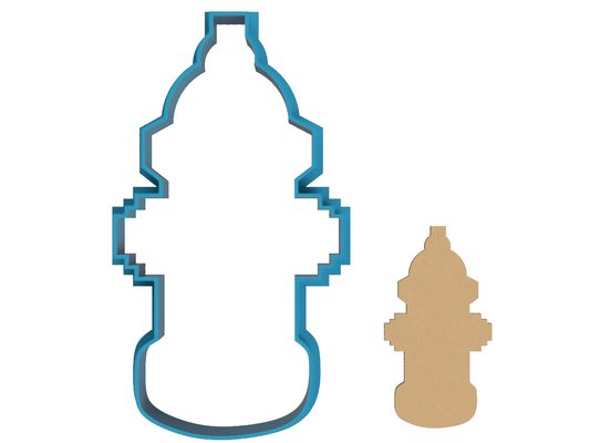 Fire Hydrant Outline - Cookie Cutter / Sugar Cookie / Fondant / Clay (0266)