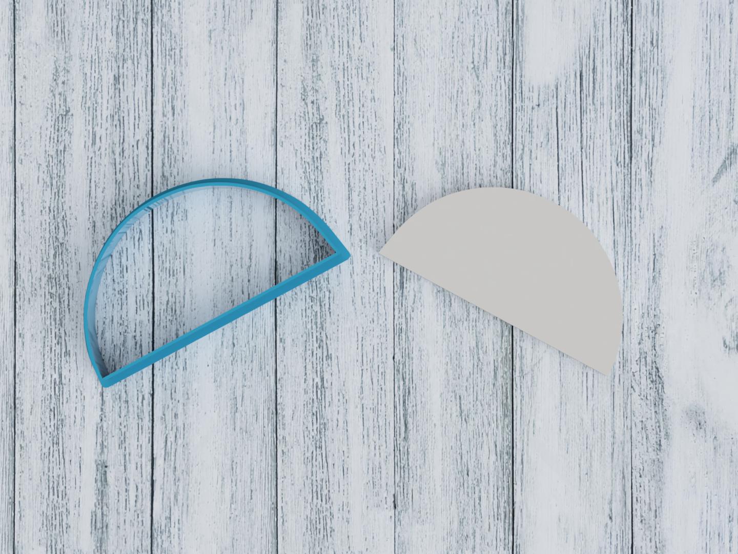Lime Wedge Cookie Cutter / Sugar Cookie / Fondant / Clay (1170)