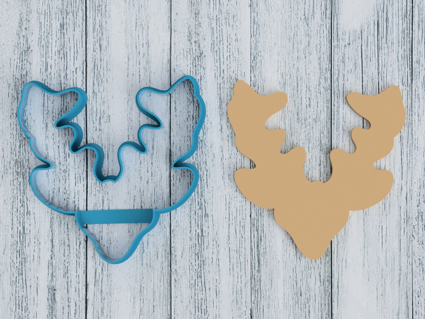Soft Buck Outline - Cookie Cutter / Sugar Cookie / Fondant / Clay (1011)