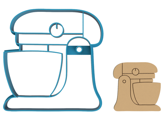 Stand Mixer - Cookie Cutter / Sugar Cookie / Fondant / Clay (1045)
