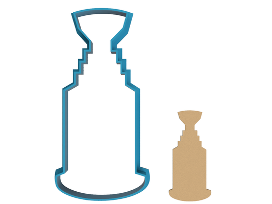Stanley Cup Outline - Cookie Cutter / Sugar Cookie / Fondant / Clay (1088)