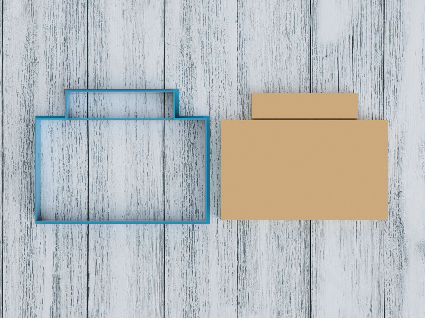 Tackle Box - Cookie Cutter / Sugar Cookie / Fondant / Clay (1201)